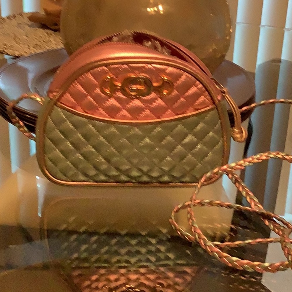 Gucci Trapuntata Camera Shoulder Bag Quilted Leather